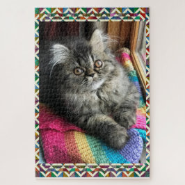 Kitty Quilter Tabletop Herausforderung Jigsaw Puzz Puzzle