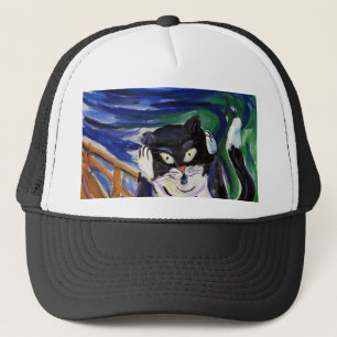 Kitty Scream Hat Truckerkappe