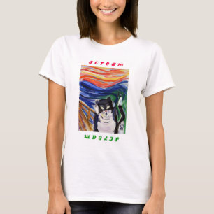 Kitty Scream mit Screenshot Shirt