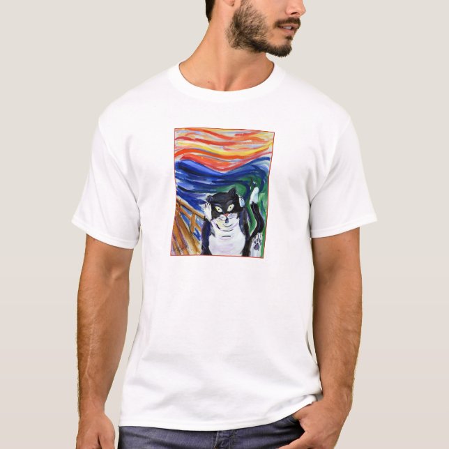 Kitty Scream T - Shirt (vorne klein) (Vorderseite)