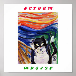 Kitty Screening mit Screentext Poster