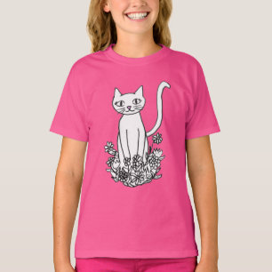 Kitty Sitting Hübsch T-Shirt