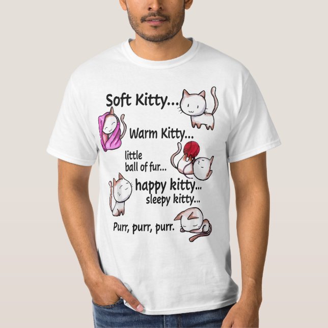 Kitty Sleepy  T-Shirt (Vorderseite)