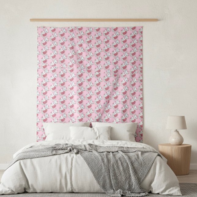 Kitty Tapestry Wandteppich (Von Creator hochgeladen)