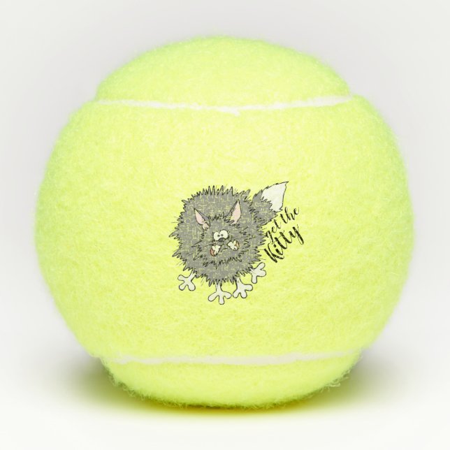Kitty Tennisbälle (Vorderseite)