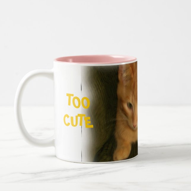 Kitty "too NIEDLICH FOR TEA" Tasse (Links)