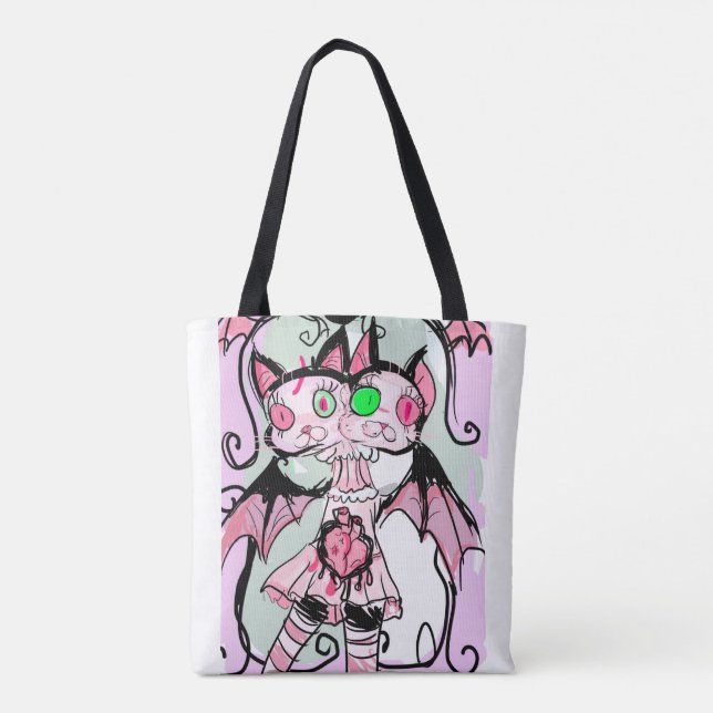 Kitty-Totbag  (Rückseite)