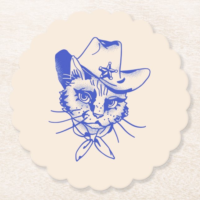 Kitty Untersetzer (Vorderseite)