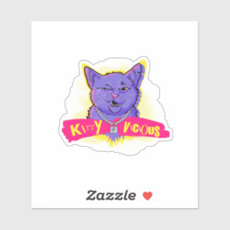 Kitty Vicious  Aufkleber