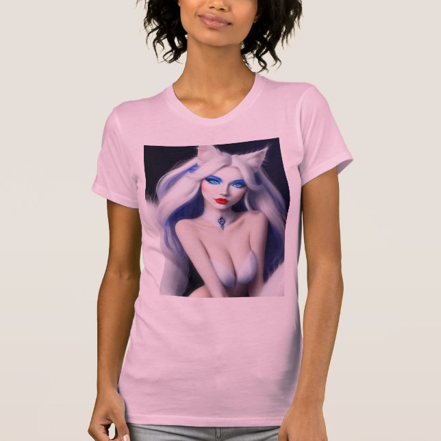 KITTY WAIFU 01 T-Shirt (Vorderseite)