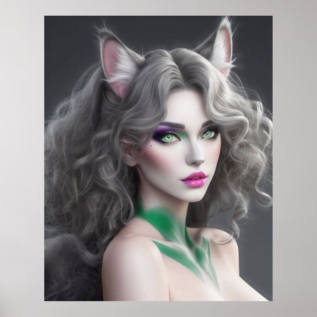 KITTY WAIFU 02 POSTER (Vorne)