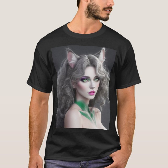 KITTY WAIFU 02 T-Shirt (Vorderseite)