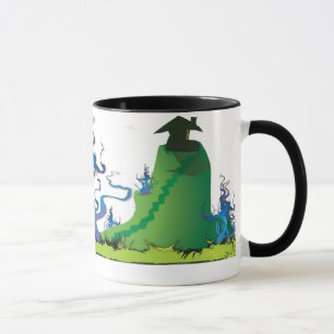 Kittybeast geht Zuhause für Kaffee voran Tasse