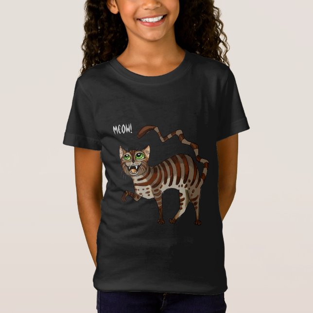 KittyCat ist miau! T-Shirt (Vorderseite)