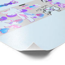 Kittydog Kristall Poster