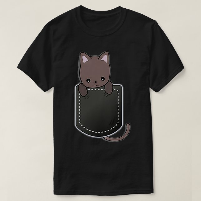 KittyinPocketDesign CatsKittenCat T-Shirt (Design vorne)