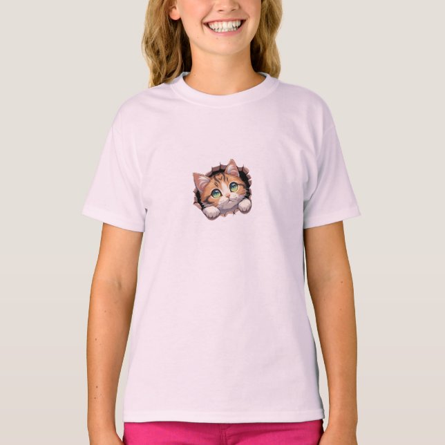 KittyPeek T-Shirt (Vorderseite)