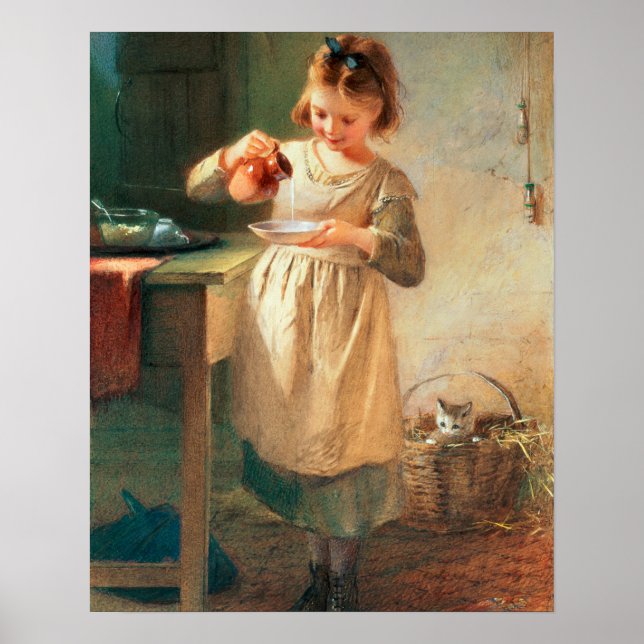 Kitty's Breakfast Poster (Vorne)