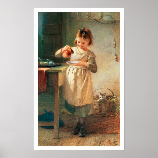 Kitty's Breakfast Poster (Vorne)