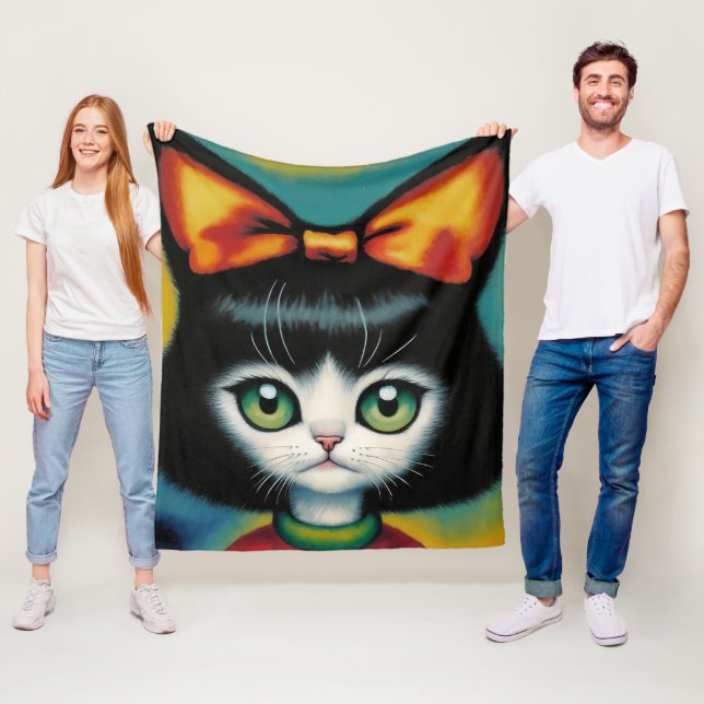 Kitty's New Bow Fleecedecke (Beispiel)