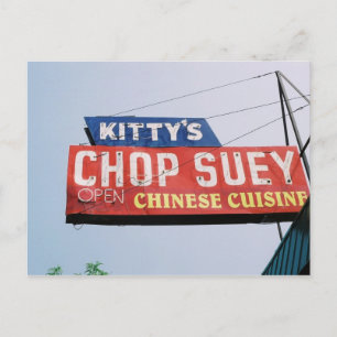 Kitty's Shop Suey Postkarte
