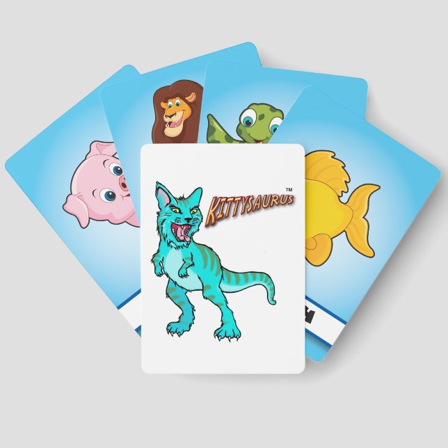 KITTYSAURUS™ KARTENSPIEL 'Matching Game' Spielkarten (Rückseite)