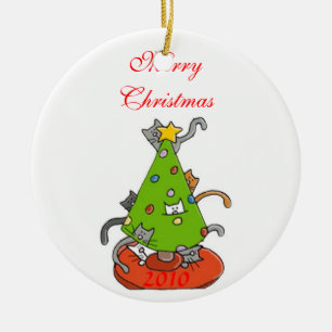 Kity-Weihnachtsbaum Keramikornament