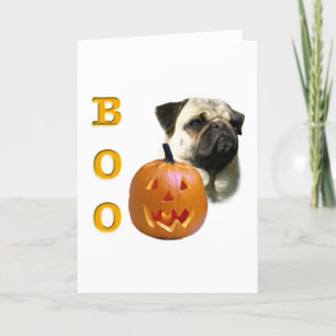 Kitz beschichteter MopsBoo Karte