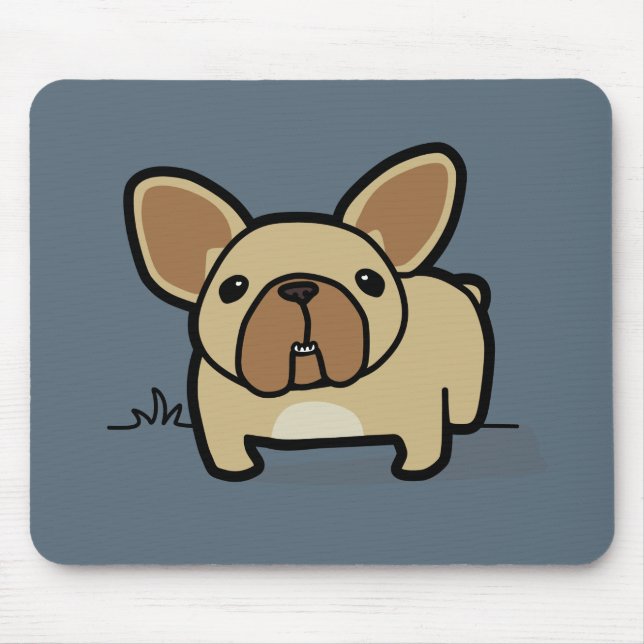Kitz Frenchie Mousepad (Vorne)