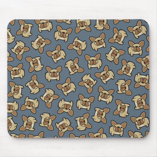 Kitz Frenchie Mousepad (Vorne)
