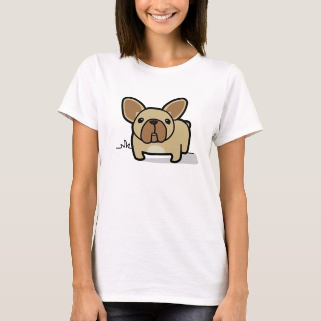 Kitz Frenchie T-Shirt (Vorderseite)