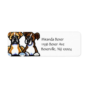 Kitz und Brindle Boxer einfach