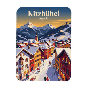 Kitzbühel, Österreich Magnet