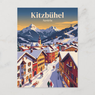 Kitzbühel, Österreich Postkarte