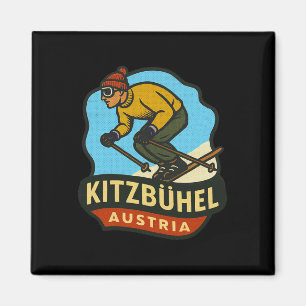 Kitzbühel Österreich Skifahren Magnet