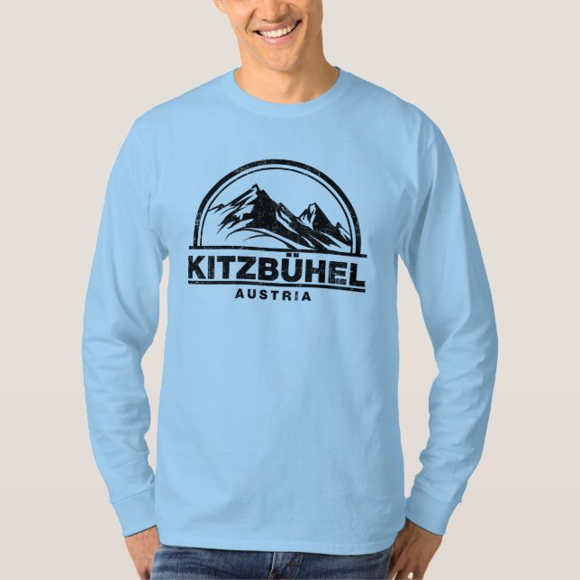 Kitzbühel Österreich T-Shirt (Vorderseite)