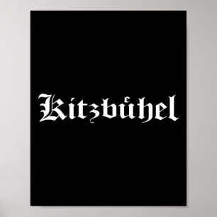 Kitzbühel Skiurlaub in Tirol Österreich Poster