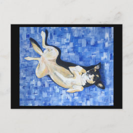 Kitzeln Sie mein Kelpie-Hundedesign Postkarte