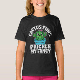 Kitzle meine Fantasie – Süßer Kaktus-Wortwitz T-Shirt