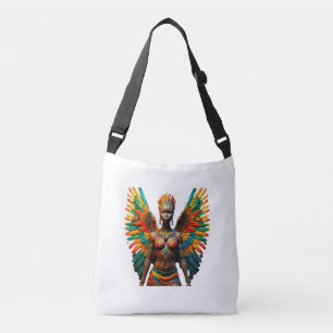 Kivuli Mambo African Tribal Fairy Tragetaschen Mit Langen Trägern