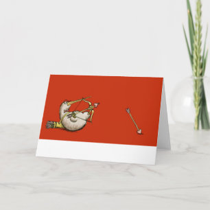 Kiwi-Amor-Valentinstag-Karte Feiertagskarte