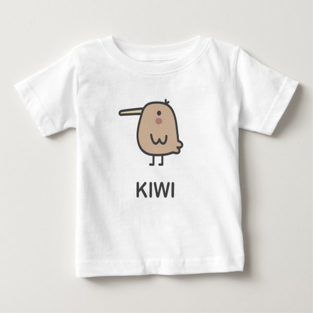 Kiwi Baby T-shirt (Vorderseite)