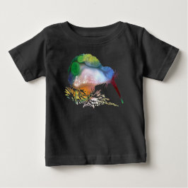 Kiwi Bird Art Baby T-shirt