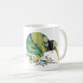 Kiwi Bird Art Kaffeetasse