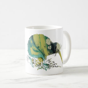 Kiwi Bird Art Kaffeetasse