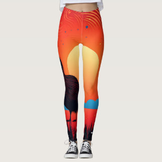 Kiwi Bird bei Twilight Leggings