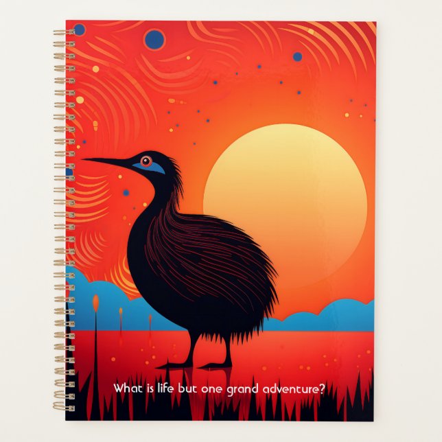 Kiwi Bird bei Twilight Planer (Vorderseite)
