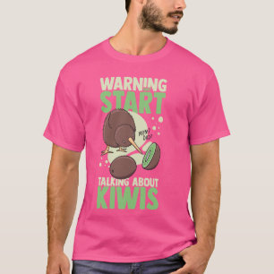Kiwi Bird Funny Neuseeland Niedlicher Tiere T-Shirt