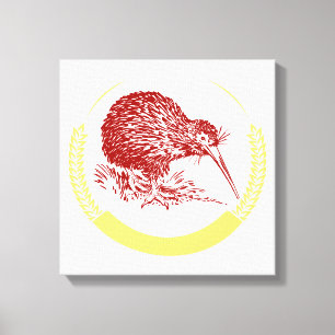 Kiwi Bird Leinwanddruck