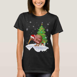 Kiwi Bird Lover Weihnachtsmannmütze Kiwi Christmas T-Shirt